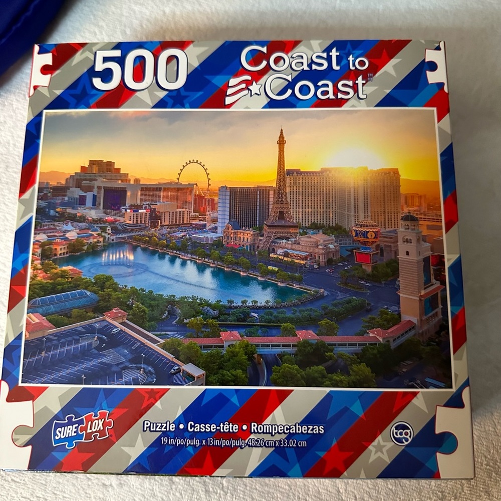 Las Vegas Puzzle & Puzzle Board - N w/o T - Picture 10 of 13